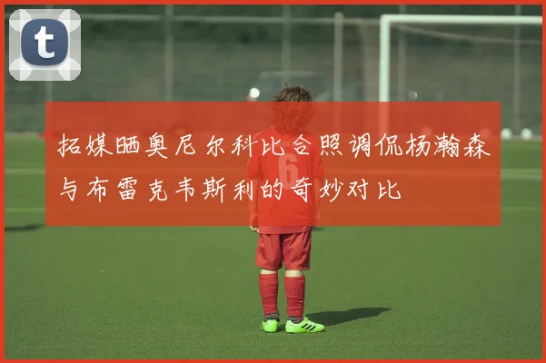 拓媒晒奥尼尔科比合照调侃杨瀚森与布雷克韦斯利的奇妙对比