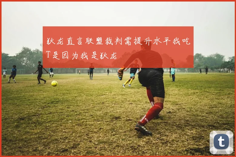 狄龙直言联盟裁判需提升水平我吃T是因为我是狄龙