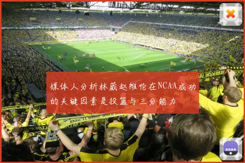 媒体人分析林葳赵维伦在NCAA成功的关键因素是投篮与三分能力